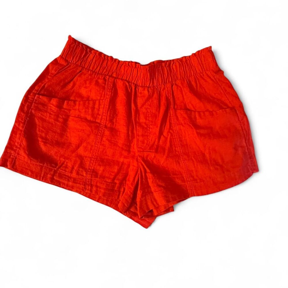 A-new-day Women's Red and Orange Shorts